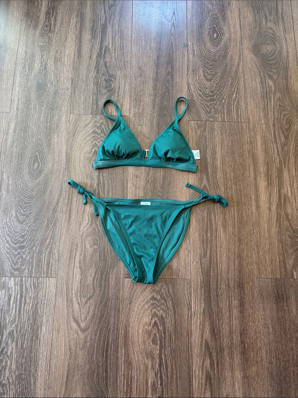 Shade & Shore Ribbed Bikini Set